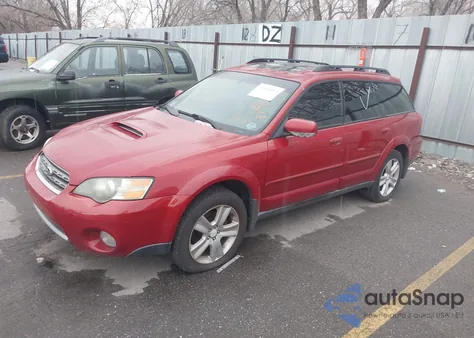 2005 Subaru Legacy Outback 2.5 Xt Limited from USA, damaged, VIN 4S4BP67C954357423